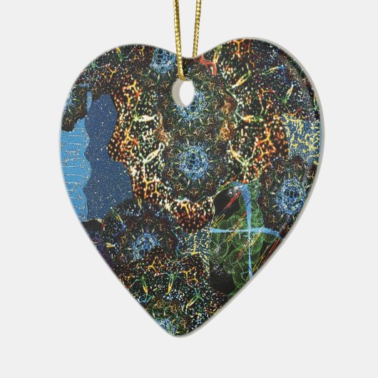 DNA~Memory Keramisch Ornament (Links)