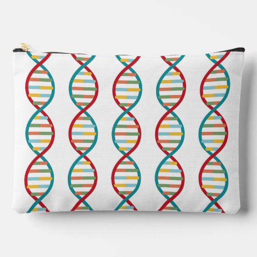 DNA Mid Century Modern STEM Biologie Stripe wit Etui (Voorkant)