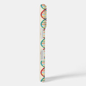 ​​DNA Mid Century Moderne STEM Biologie Stripe Cre Case-Mate iPhone Case (Achterkant / Rechts)