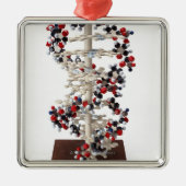DNA-model Metalen Ornament (Voorkant)