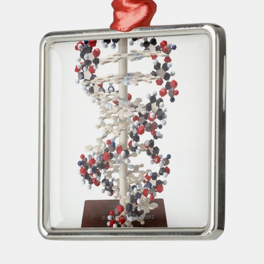 DNA-model Metalen Ornament (Links)