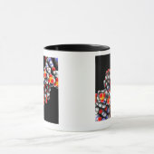 DNA-molecuul. Moleculair model van DNA Mok (Midden)