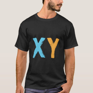 DNA-molecuul XY mannelijke chromosoom biotechnolog T-shirt