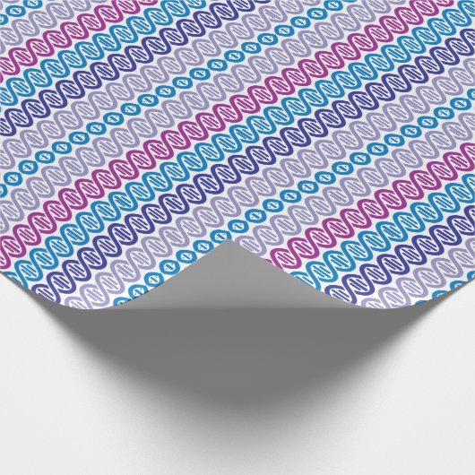 DNA-patroon Cadeaupapier (Hoek)