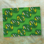 DNA-patroon Medische Wetenschap Briefkaart