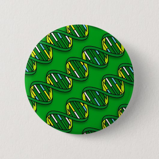 DNA-patroon Medische Wetenschap Ronde Button 5,7 Cm (Voorkant)