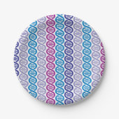 DNA-patroon Papieren Bordje (Voorkant)