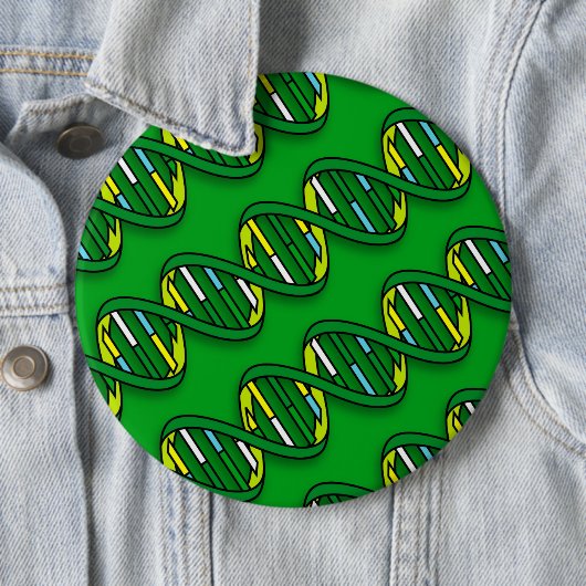 DNA-patroon Ronde Button 6,0 Cm (In situ)