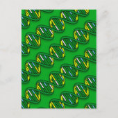 DNA-patroonwetenschap Briefkaart (Voorkant)