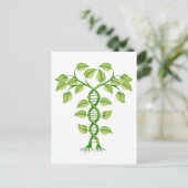 DNA-plant Briefkaart (Staand voorkant)