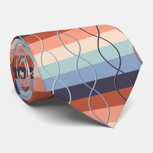 DNA - Regenboog op regenboog Stropdas (Opgerold)