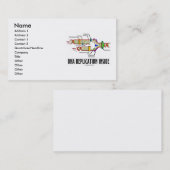 DNA-replicatie binnen (DNA-replicatie) Visitekaartje (Voorkant / Achterkant)