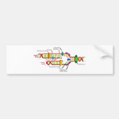 DNA-replicatie Bumpersticker (Voorkant)