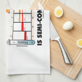DNA-replicatie is semiconservatief Theedoek (Quarter Fold)