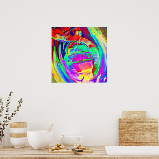 DNA-replicatie-poster Poster (Keuken)