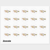 DNA-replicatie Ronde Sticker (Vel)