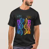 DNA RNA Moleculaire Biologie Pun Science Genetics  T-shirt (Voorkant)