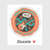 DNA Rocker Jamt met het Genoom Sticker (Vel)