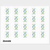DNA RONDE STICKER (Vel)