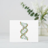 DNA - science/scientist/biology Briefkaart (Staand voorkant)