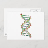 DNA - science/scientist/biology Briefkaart (Voorkant / Achterkant)