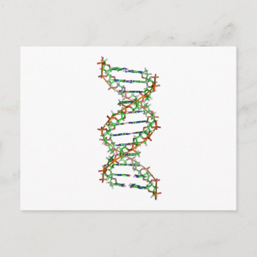 DNA - science/scientist/biology Briefkaart (Voorkant)