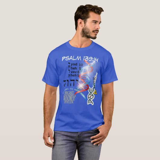 DNA SCRIPTUUR T-shirt (Voorkant volledig)
