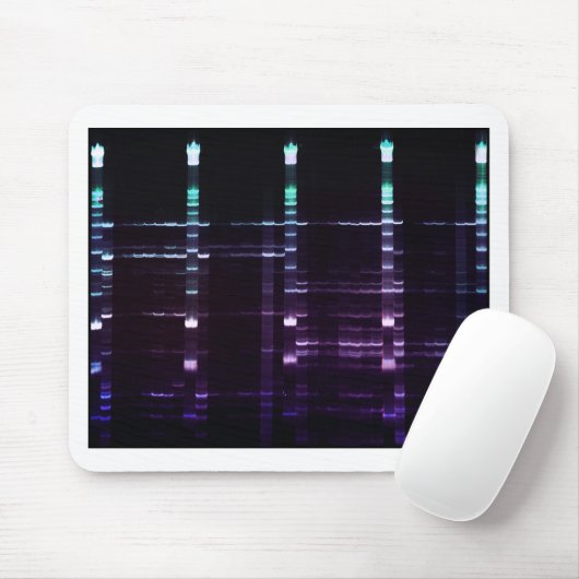 DNA-sequencing Gel 2 Muismat (Met muis)