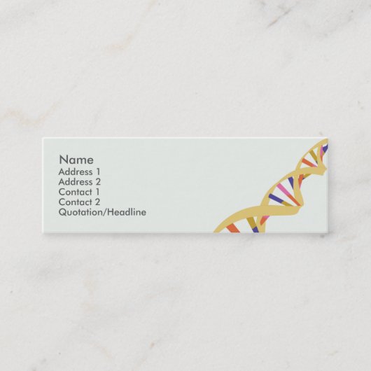 DNA - Skinny Mini Visitekaartje (Voorkant)