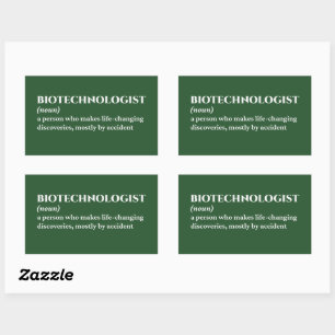 DNA Specialist Grappige Definitie Rechthoekige Sticker