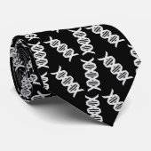 DNA-spiraalpatroon Stropdas (Opgerold)