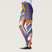 DNA-spiraalwetenschap Leggings (Links)