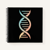  "DNA Spiral Simplicity" Notitieboek (Voorkant)