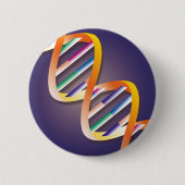 DNA Spotlight Medische Wetenschappen Ronde Button 5,7 Cm (Voorkant)