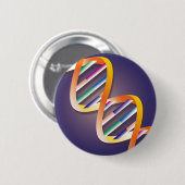 DNA Spotlight Medische Wetenschappen Ronde Button 5,7 Cm (Voorkant /achterkant)
