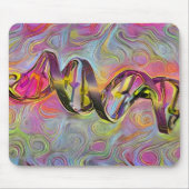 DNA Strand Artwork Muismat (Voorkant)