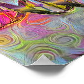 DNA Strand Artwork Poster (Hoek)