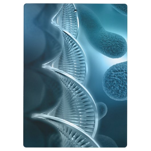 DNA Strand Klembord (Achterkant)