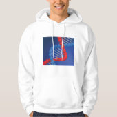 DNA Strand Mannen Hoodie (Voorkant)