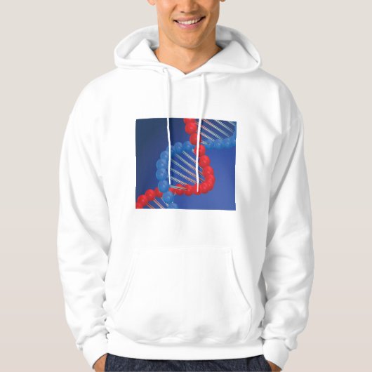 DNA Strand Mannen Hoodie (Voorkant)