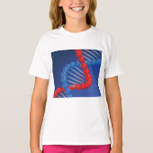 DNA Strand Meisjes T-shirt (Voorkant)