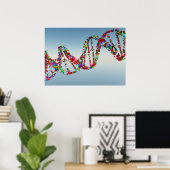 DNA Strand Poster (Thuiskantoor)