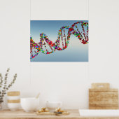 DNA Strand Poster (Keuken)