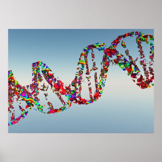 DNA Strand Poster (Voorkant)
