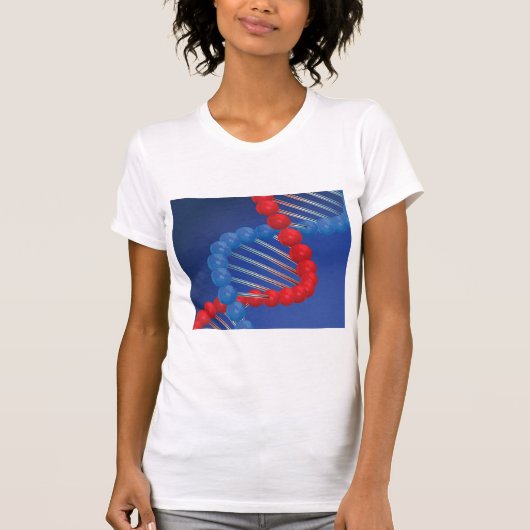 DNA Strand Vrouwen T-Shirt (Voorkant)