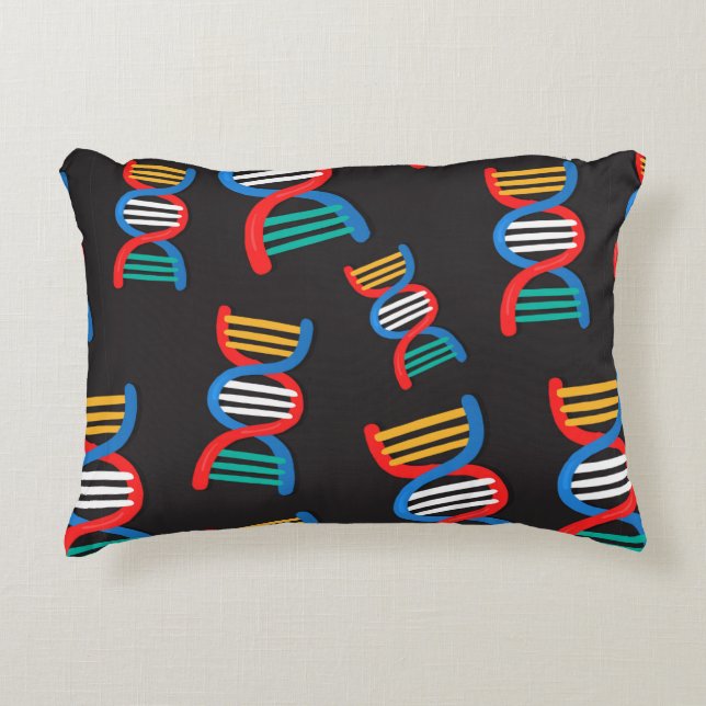 dna - strandpatroon accent kussen (Voorkant)