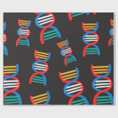 dna - strandpatroon cadeaupapier (Vlak)