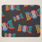 dna - strandpatroon sherpa deken (Voorkant (horizontaal))