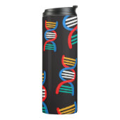 dna - strandpatroon thermosbeker (Gedraaid links)
