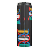 dna - strandpatroon thermosbeker (Achterkant)